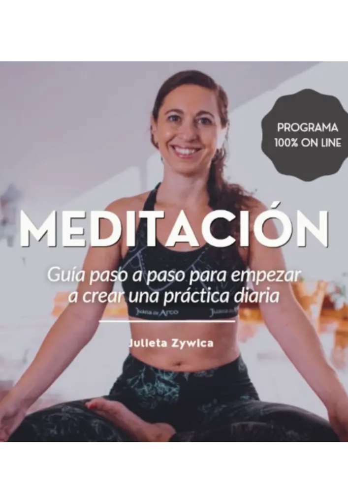 mujer empezar a meditar